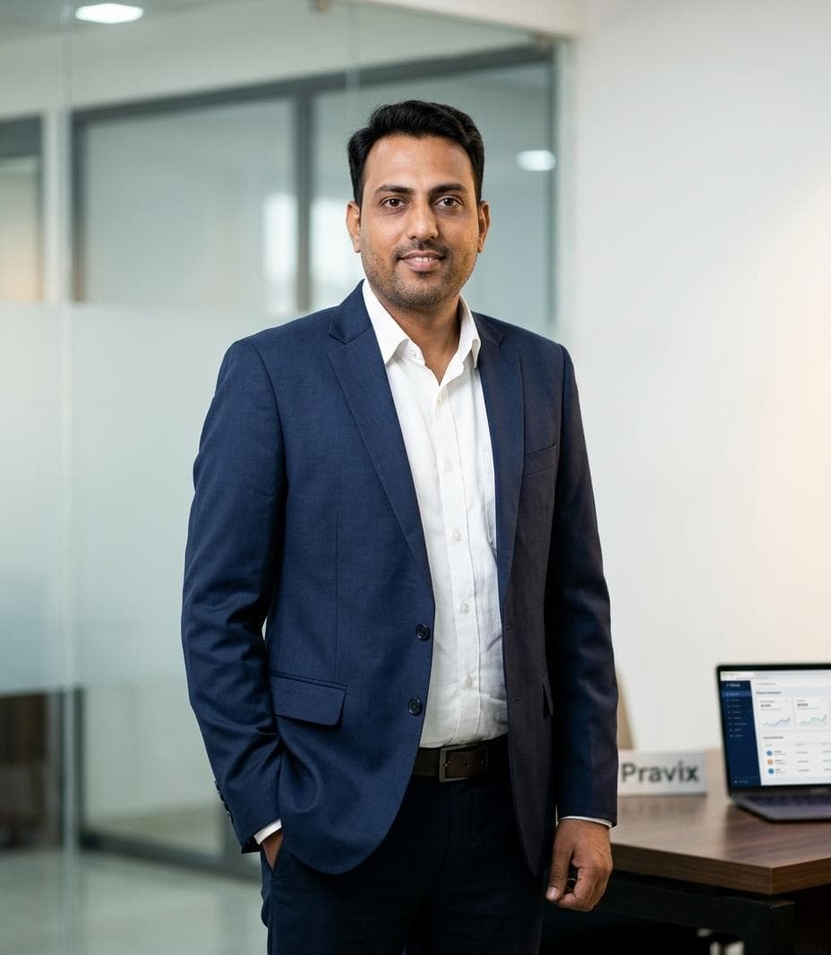 Umesh Kumar Sharma, Director of Pravix