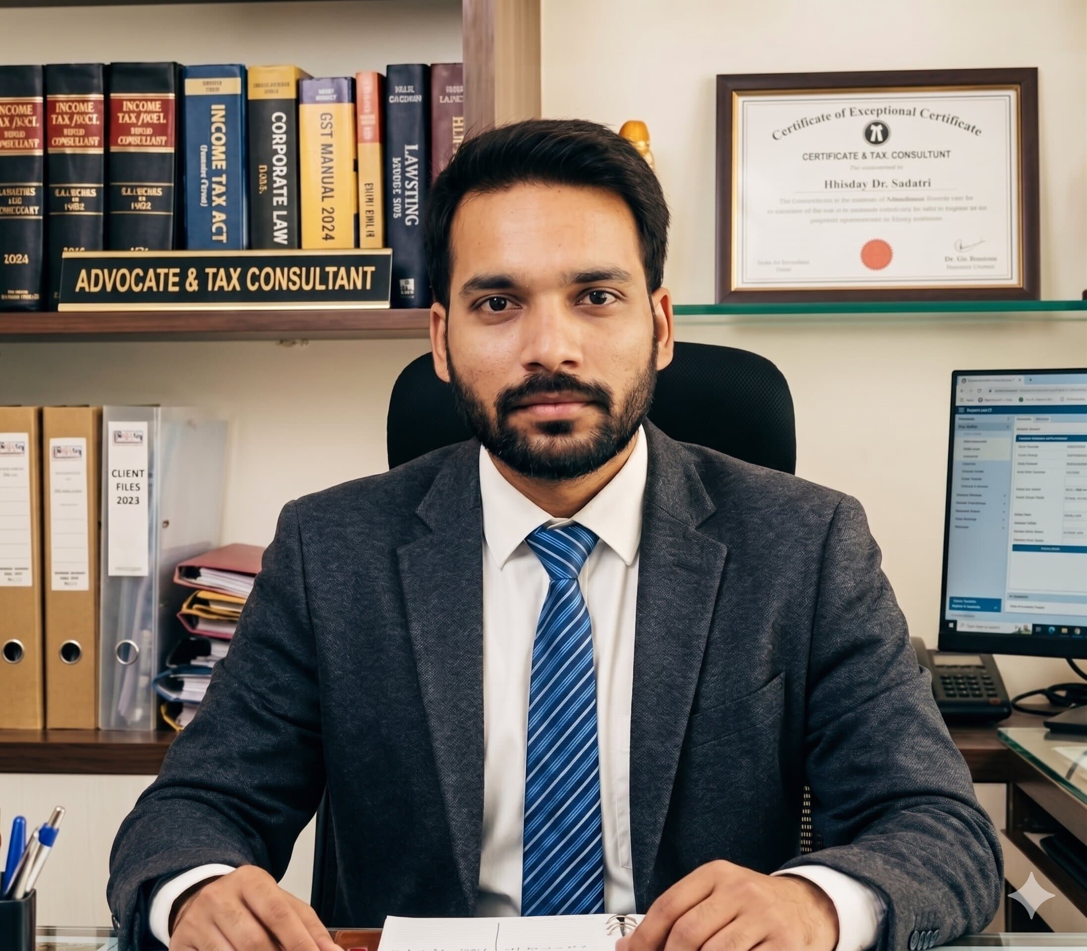 Aditya Saini, Advocate and Tax Consultant